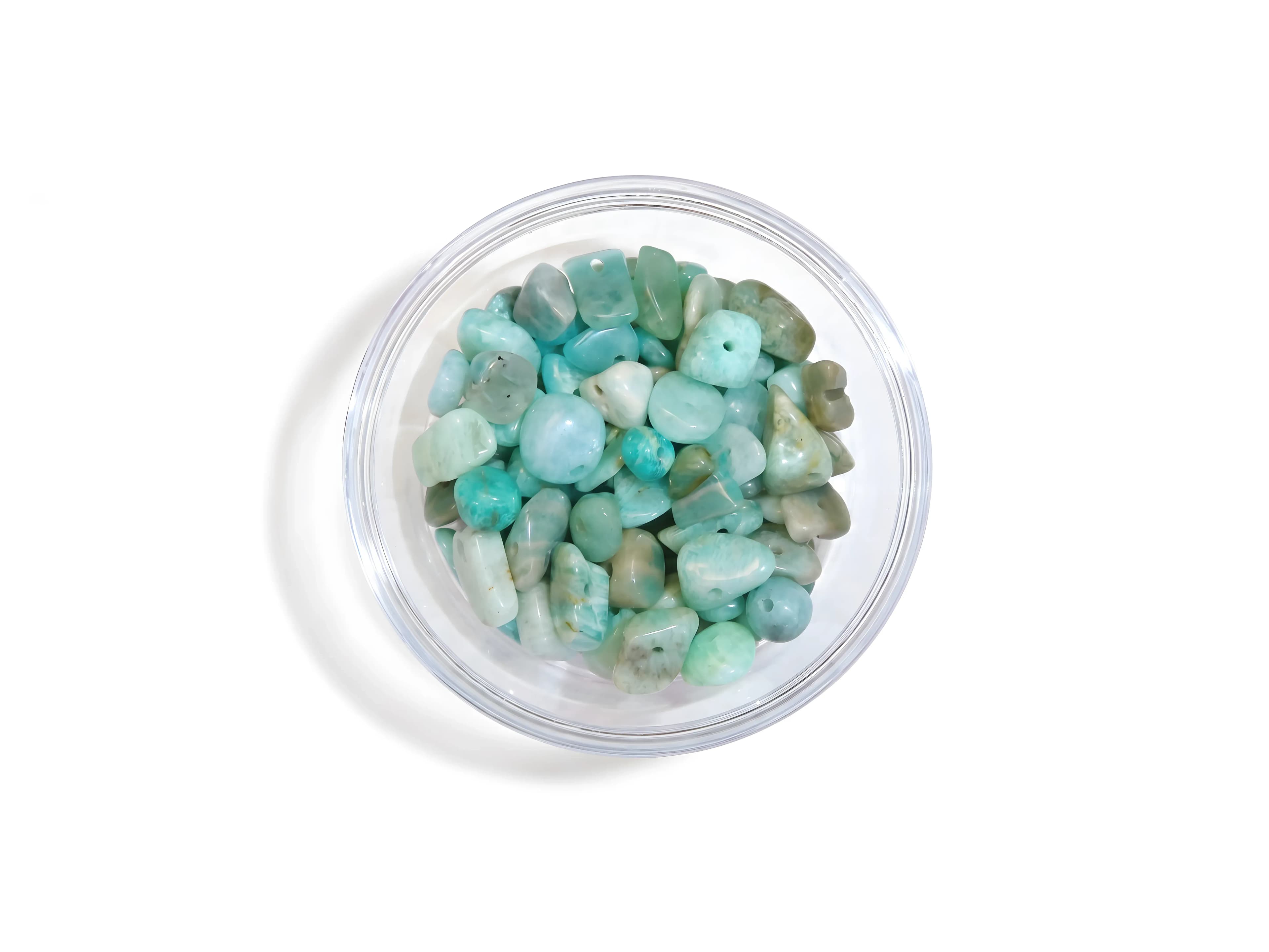 Steinaperlur – Turquoise (3-5 mm)