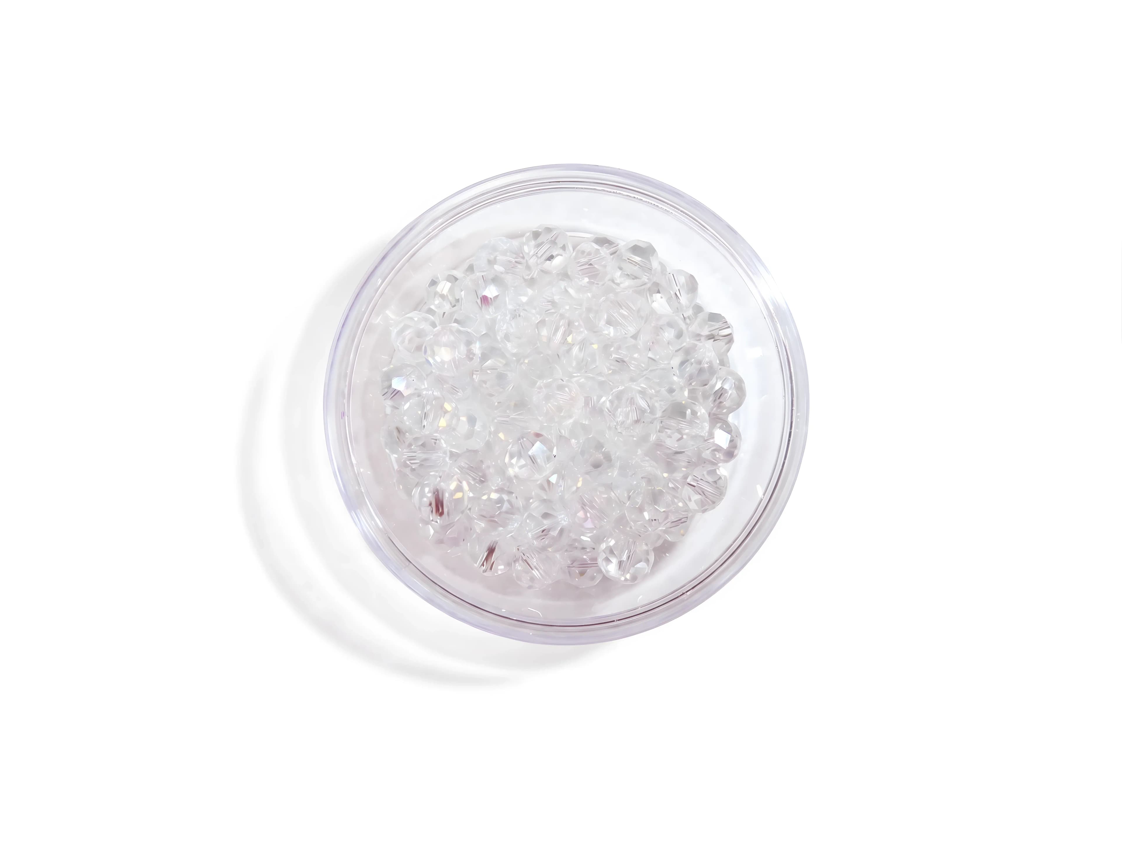 Disco Perlur – Hvítar 6 mm