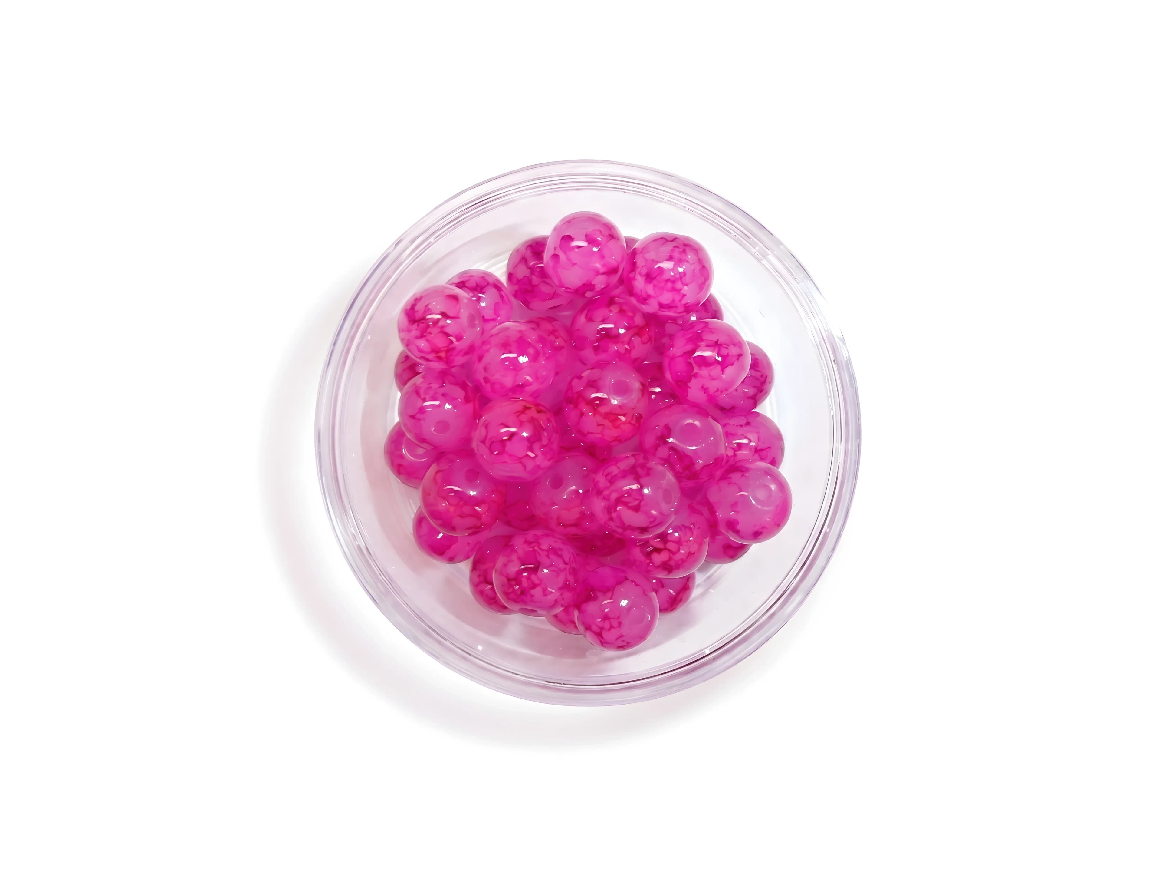 Marble Perlur – Hot Pink