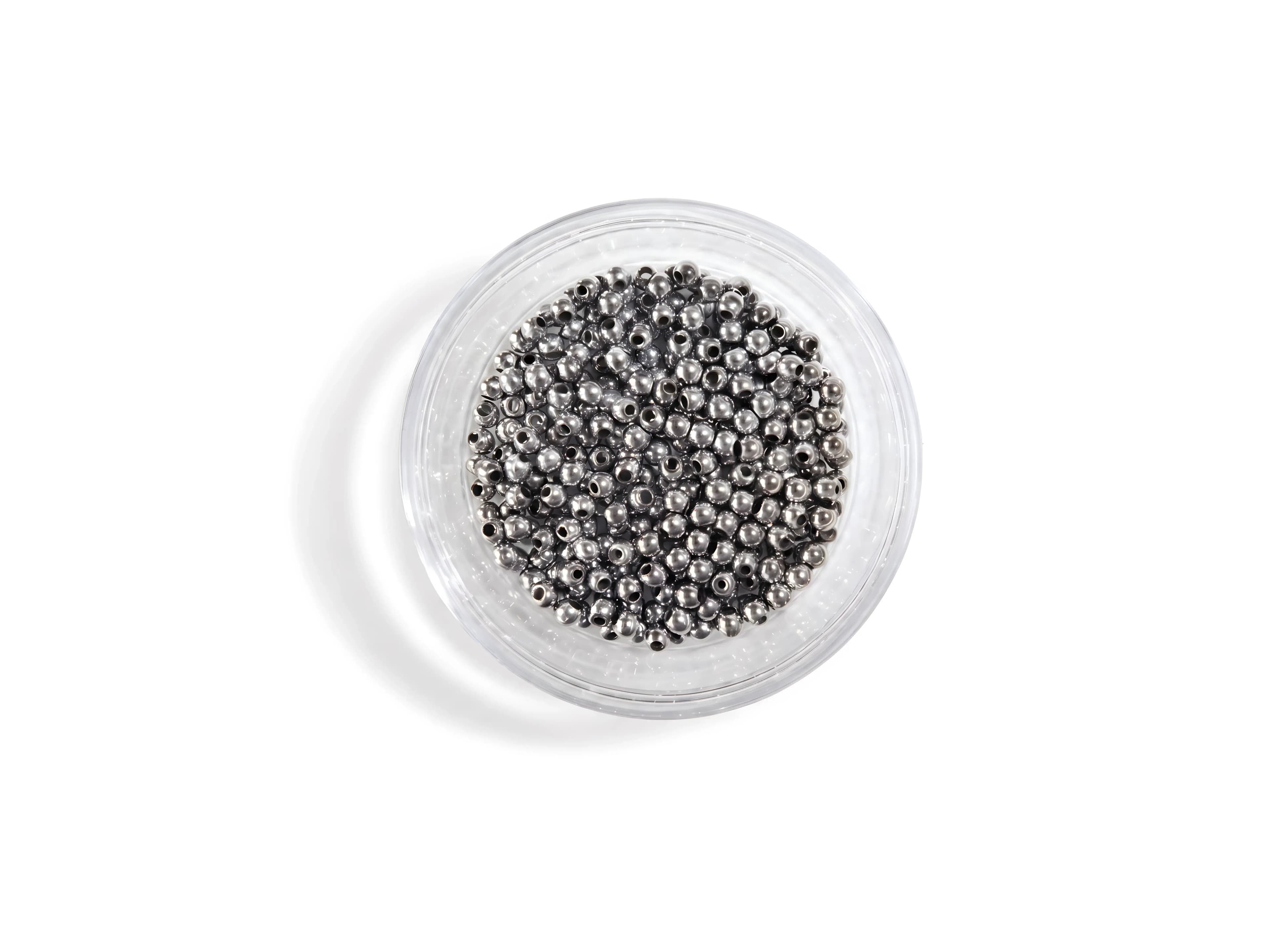 Seed Perlur – Silfur (3 mm)